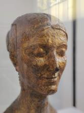 Tête dorée de femme - musée Bourdelle